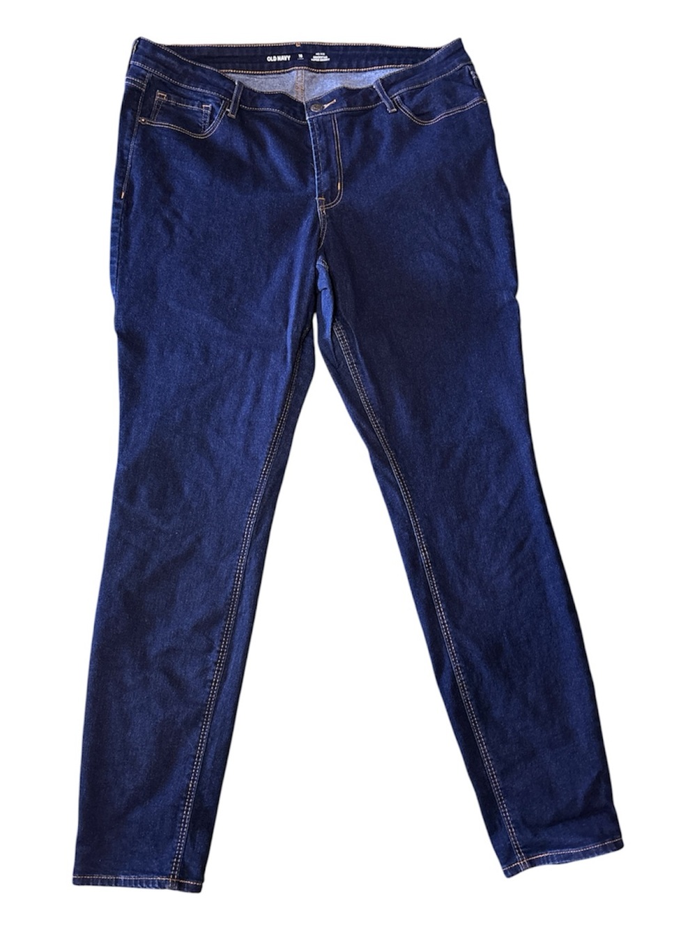 Old Navy Women's Skinny Jeans in Dark Blue Indigo